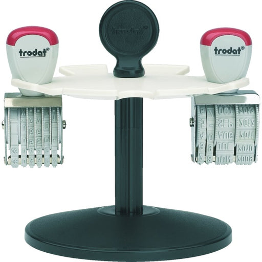 Stamp Rack-Rotary, Capacity 8 Hand Stamps - 54771