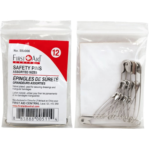 Safety Pins 12/Pk - 550006