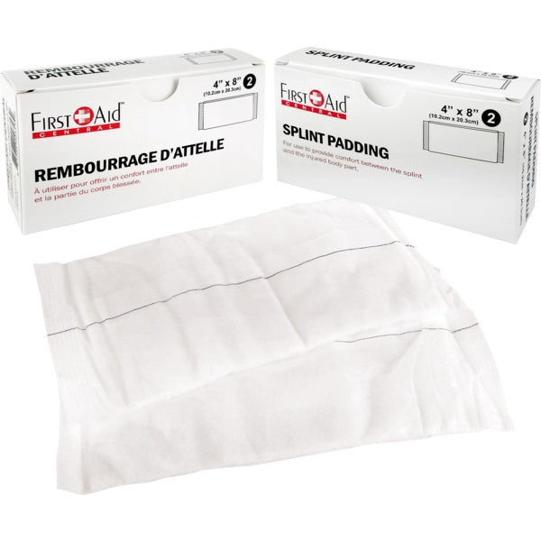 Splint Padding 4"X8"  2/Pk - 550126U