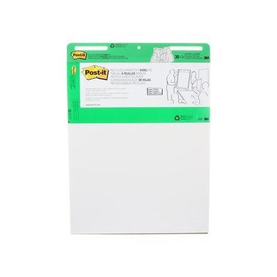 Easel Pad-Post-It 25"X30" Super Sticky Recycled 2/Pk - 559RP