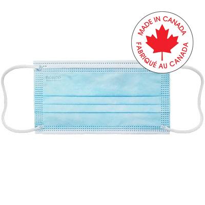 Mask-Ronco, 3-Ply Pleated Level-1, Blue 50/Box - 5616