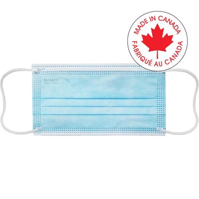 Mask-Ronco, 3-Ply Pleated Level-2, Blue 50/Box - 5622
