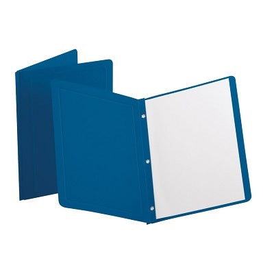 Report Cover-With Fasteners, Blue 6/Pack - 56502