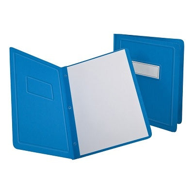 Report Cover-With Fasteners, Light Blue 6/Pack - 56558