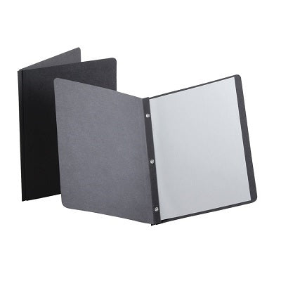 Report Cover-With Fasteners, Black 6/Pack - 56560