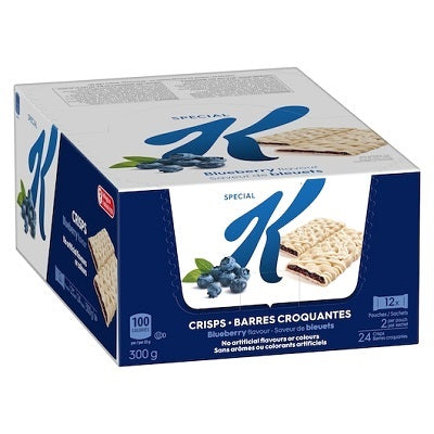 Fruit Crisps-Kellog'S Special K, Blueberry Flavour 12X25G. - 56757
