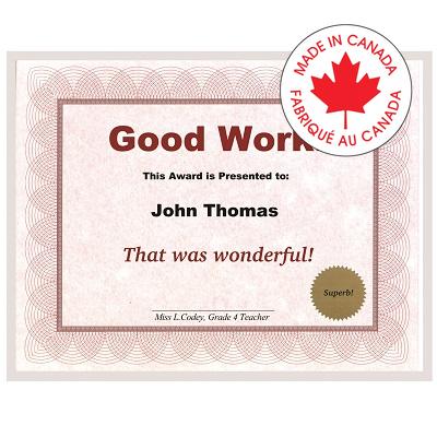 Certificate-Regent With Seals, Red & Silver 25/Pack - 57246-83409