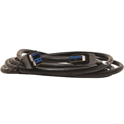 Usb Cable-6' Usb 3.0 Superspeed, Male To Male A/B, Black - 57563