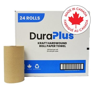 Paper Towel-Duraplus Hardwound 7-4/5" X 205' Kraft - 57760352