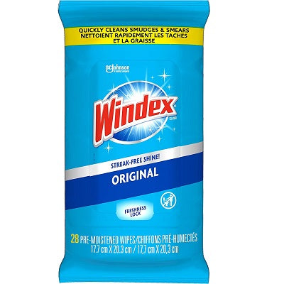 Cleaning Wipes-Windex Glass And Multi-Surface 28/Pack - 59200-00128