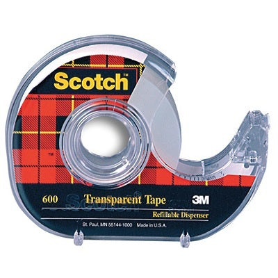 Tape-Transparent Scotch 19Mmx32.9M, Premium Pack - 600-18PP