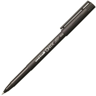Pen-Roller, Uni Onyx, Micro Black 12/Bx - 60040