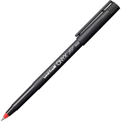 Pen-Roller, Uni Onyx, Micro Red 12/Bx - 60042