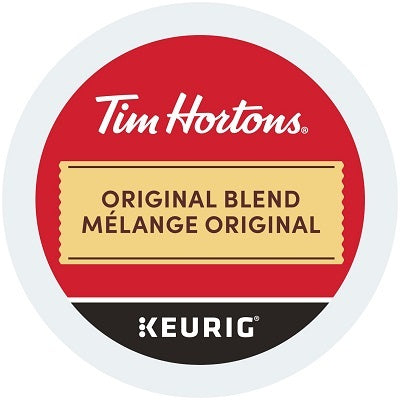 Coffee-K Cup Tim Hortons Original Blend Medium Roast (11306) - 61-01306