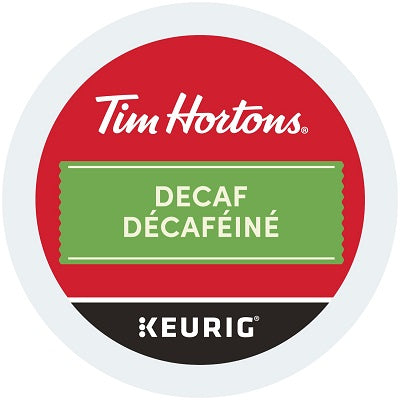 Coffee-K Cup Tim Hortons Decaf (11308) - 61-01308