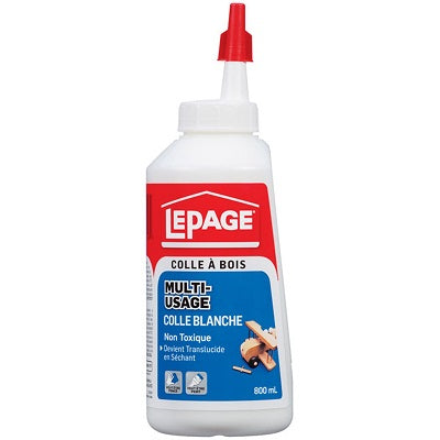 Glue-All Purpose White, 800Ml. Squeeze Bottle - 61083-00228