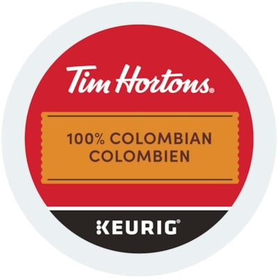 Coffee-K Cup Tim Hortons 100% Colombian (11309) - 61-11309