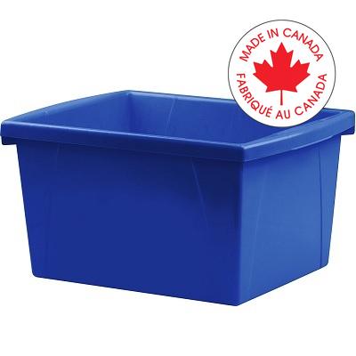 Bin-Storage, Classroom 15L, Stackable Blue - 61451U06C
