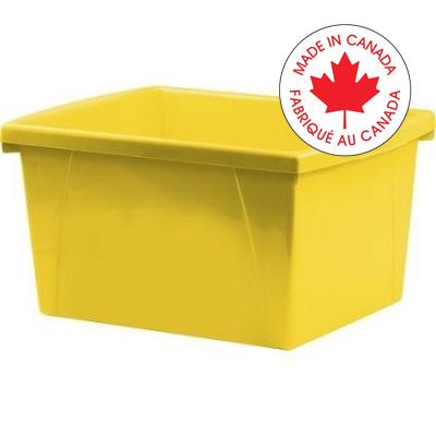 Bin-Storage, Classroom 21L, Stackable Yellow - 61484U06C
