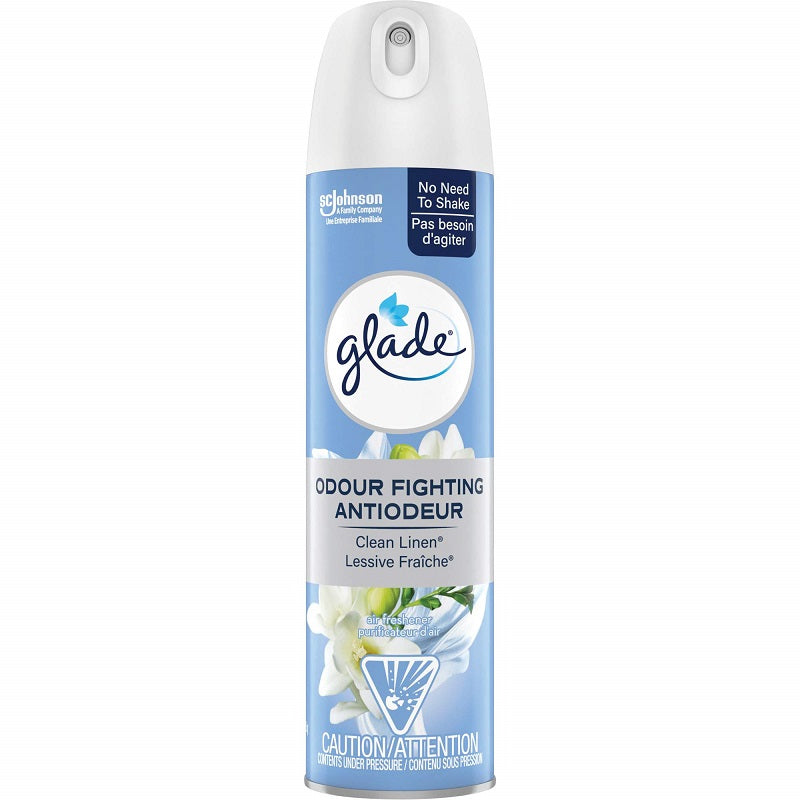 Air Freshener-Glade Aerosol, Clean Linen 226G. - 62300-00912