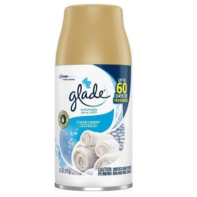 Air Freshener-Glade Automatic Refill, 175G Clean Linen - 62300-70602