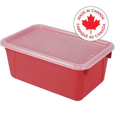 Bin-Cubby, Small Classroom With Cover, Red - 62407U05C
