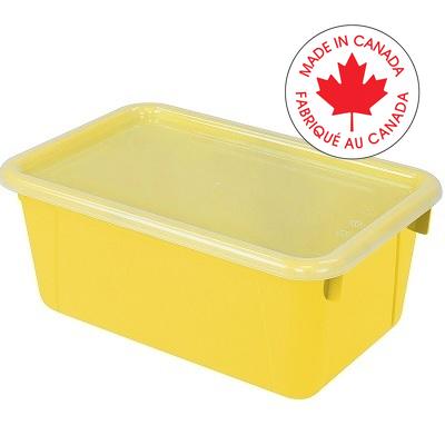 Bin-Cubby, Small Classroom With Cover, Yellow - 62410U05C