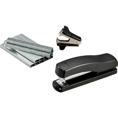 Stapler/Staples/Remover Pack-Value Full Strip Black - 626-BLK-PP