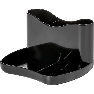 Desk Organizer-Antimicrobial Desk Caddy, Corporate Black - 63910