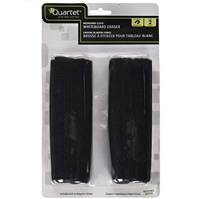 Eraser-Dry Erase Marker, Quartet Microfiber Cloth, 2/Pack - 64474-15802