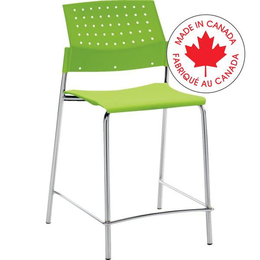 Stool-Sonic Counter Height Armless Cactus - 6558CS CCT CHM BG ST