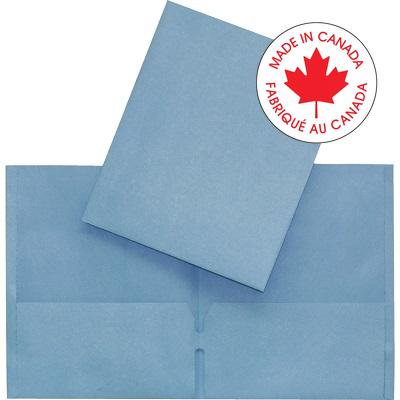 Portfolio-Twin Pocket, Light Blue - 65800-06026