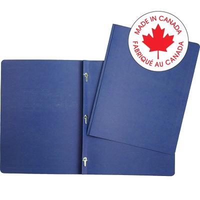 Report Cover-With 3 Prong Fasteners, Dark Blue - 65800-06209