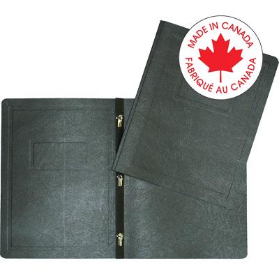 Report Cover-With 3 Prong Fasteners, Black - 65800-06235