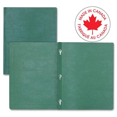 Report Cover-With Fasteners, Enviro Plus, Green---25/Box - 65800-06850