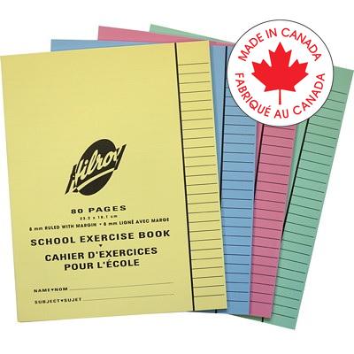 Exercise Book-Stitched 9-1/8X7-1/8 Ruled 80 Page - 65800-11985