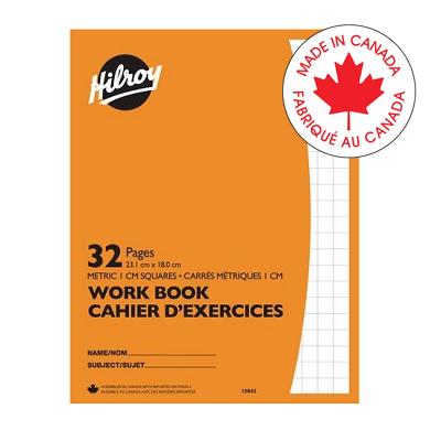 Exercise Book-Stitched 9-1/8X7-1/8 Metric Squares, 32 Page - 65800-12042