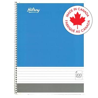Notebook-Coil, 1-Subject 10.5X8 200 Pages, Assorted - 65800-13048