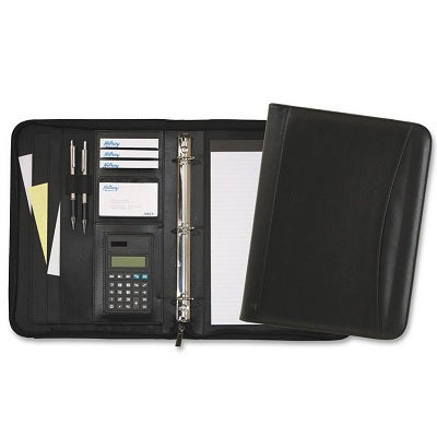 Binder-Executive 1" Zipperred, Black - 65800-29444