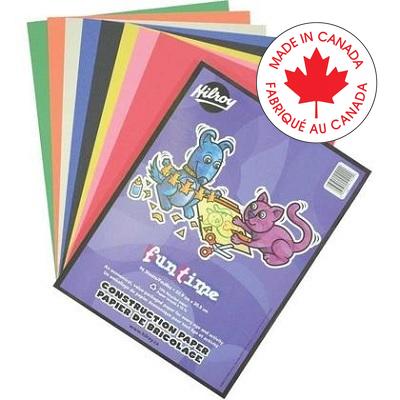 Construction Paper Pad-9X12 Funtime  96 Sheet - 65800-41002