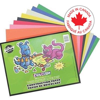 Construction Paper Pad 12X9 Funtime 200 Sheet - 65800-41016