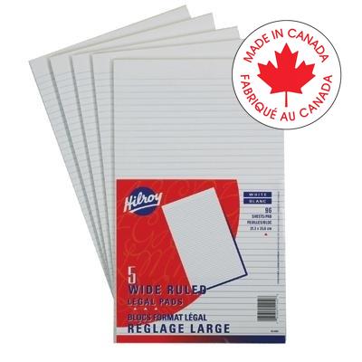 Figuring Pad-Legal Wide Ruled 96 Sheets ---5/Pack - 65800-51450