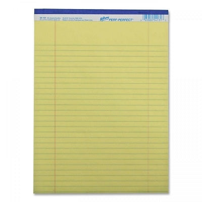 Writing Pad-Perfed, Letter Perf-Perfect 50 Sheet Canary - 65800-54131