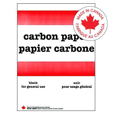 Carbon Paper-Black 8.5X11.5, 100/Ev   -Gu11-100 - 65941-00016