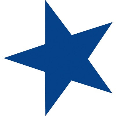Stickers-Stars, Blue 350/Pack - 65956-01324