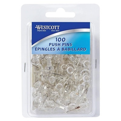 Push Pins Clear - 65956-11165