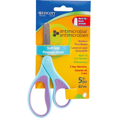 Scissors-Antimicrobial 5" Blunt Softgrip - 65956-15757