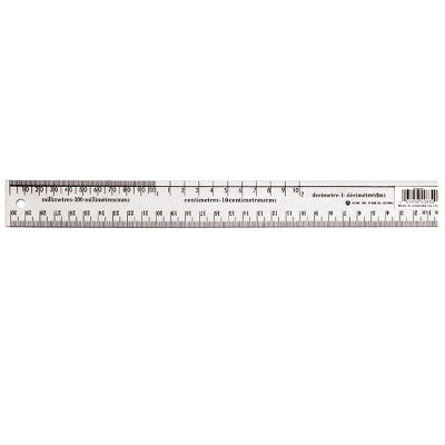 Ruler-30Cm Flexible Vinyl, Clear - 65956-40830