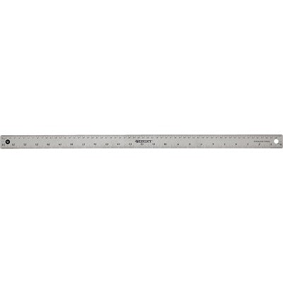 Ruler-24"/61Cm Stainless Steel With Cork Back - 65956-50204