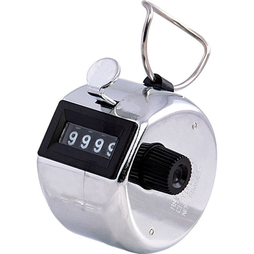 Tally Counter Chrome 4-Digit Capacity - 65956-55006